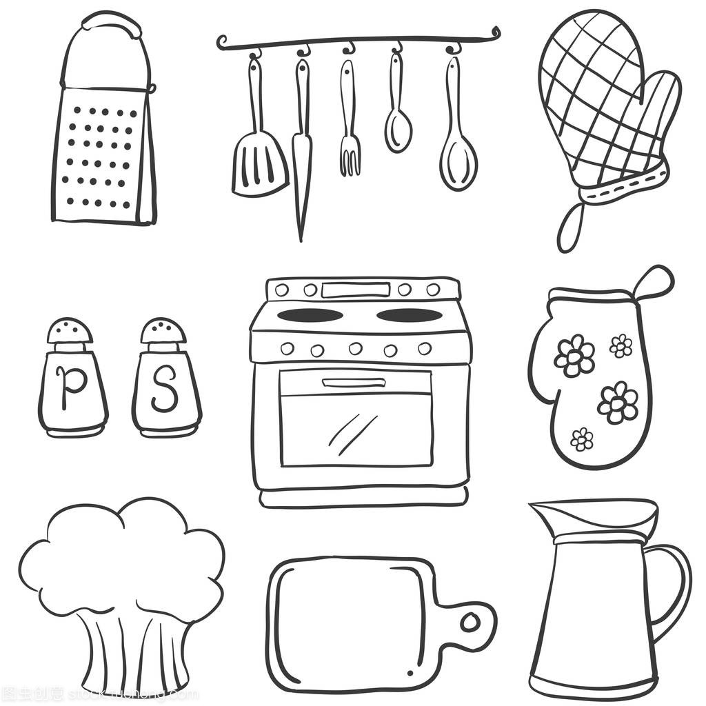 涂鸦的设备厨房套 智能科技让厨房生活更便捷